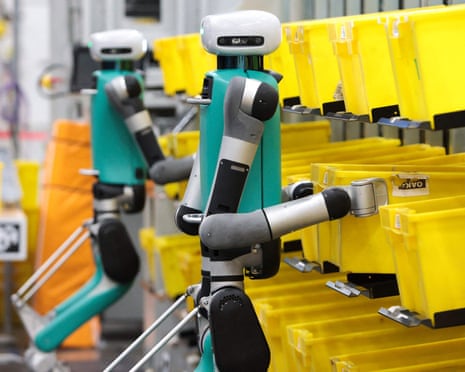 Amazon Innovates with Humanoid Robots for Efficient Package Deliveries