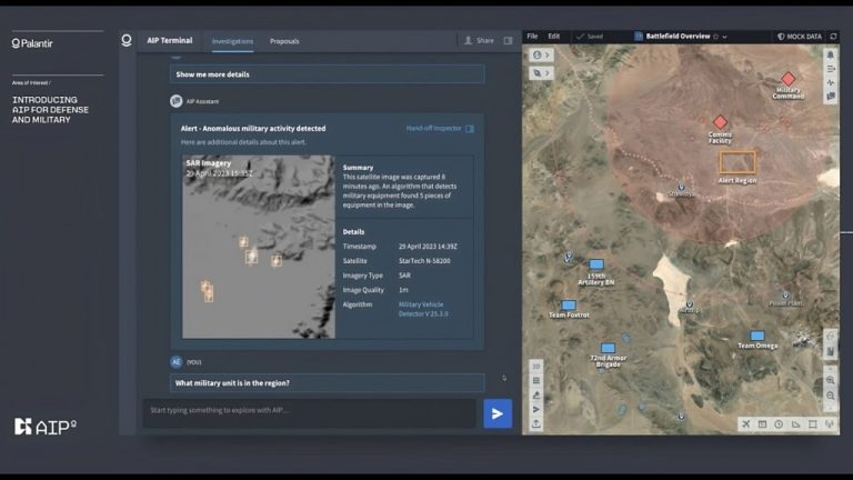 Transforming Warfare: Palantir’s Groundbreaking AI Applications in Military Operations